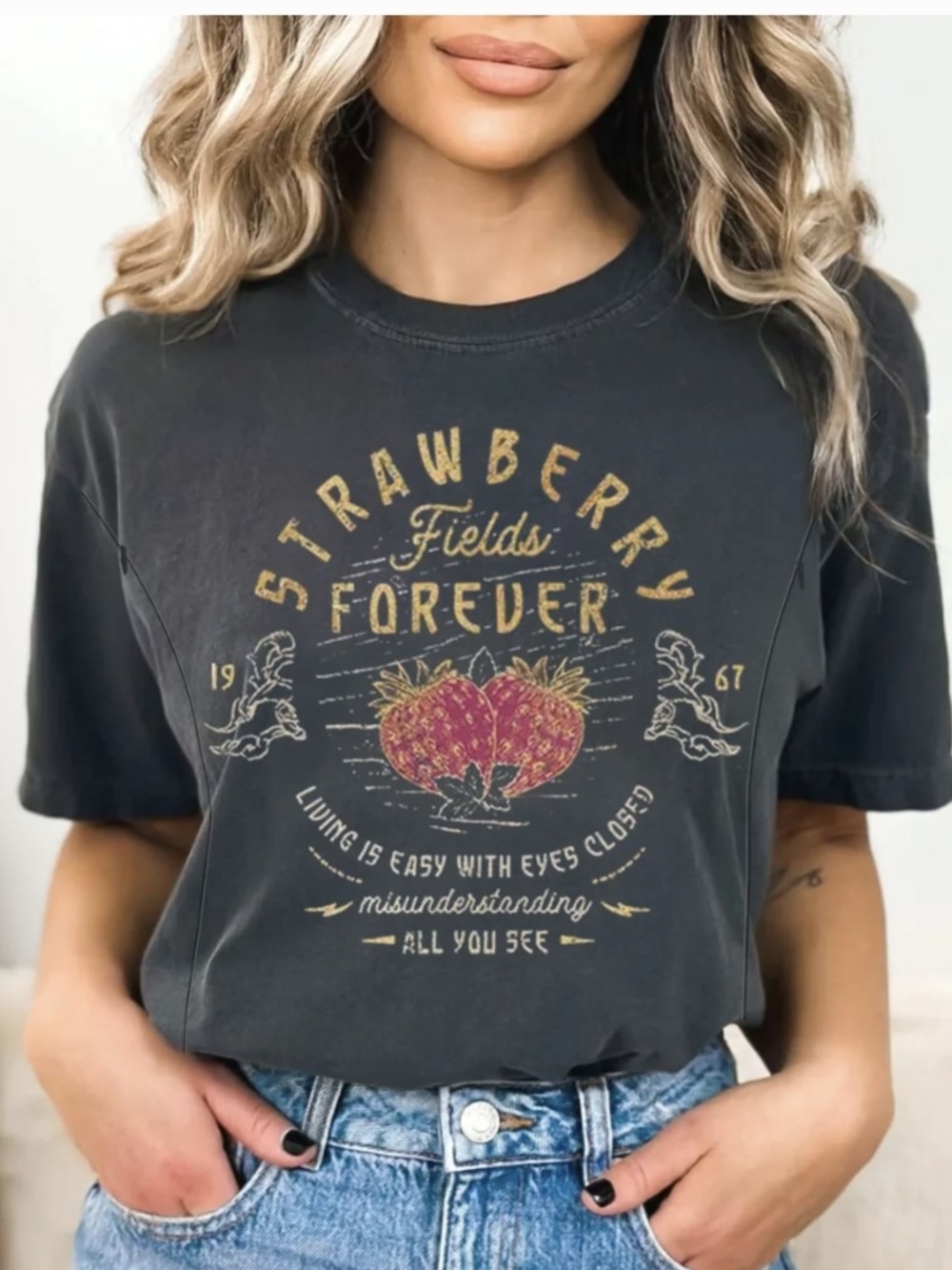 Nursing Graphic Tee - Side Zipper Access